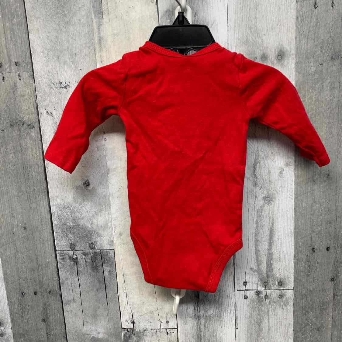 Size 3 Months Red Just One You Bodysuit