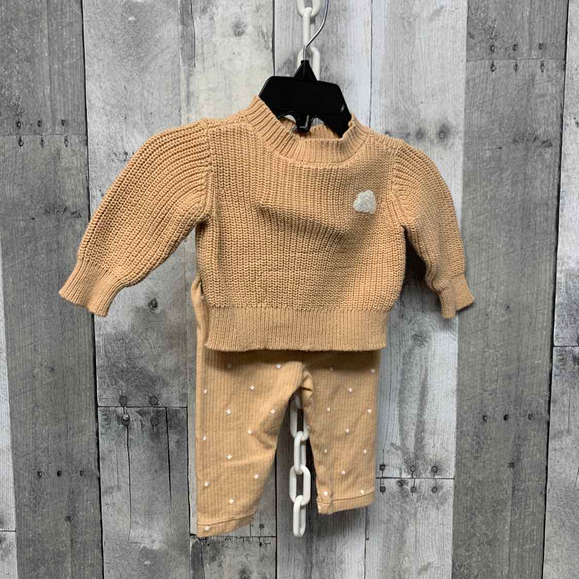 Size Newborn Brown Cloud Island Shirt/Pants