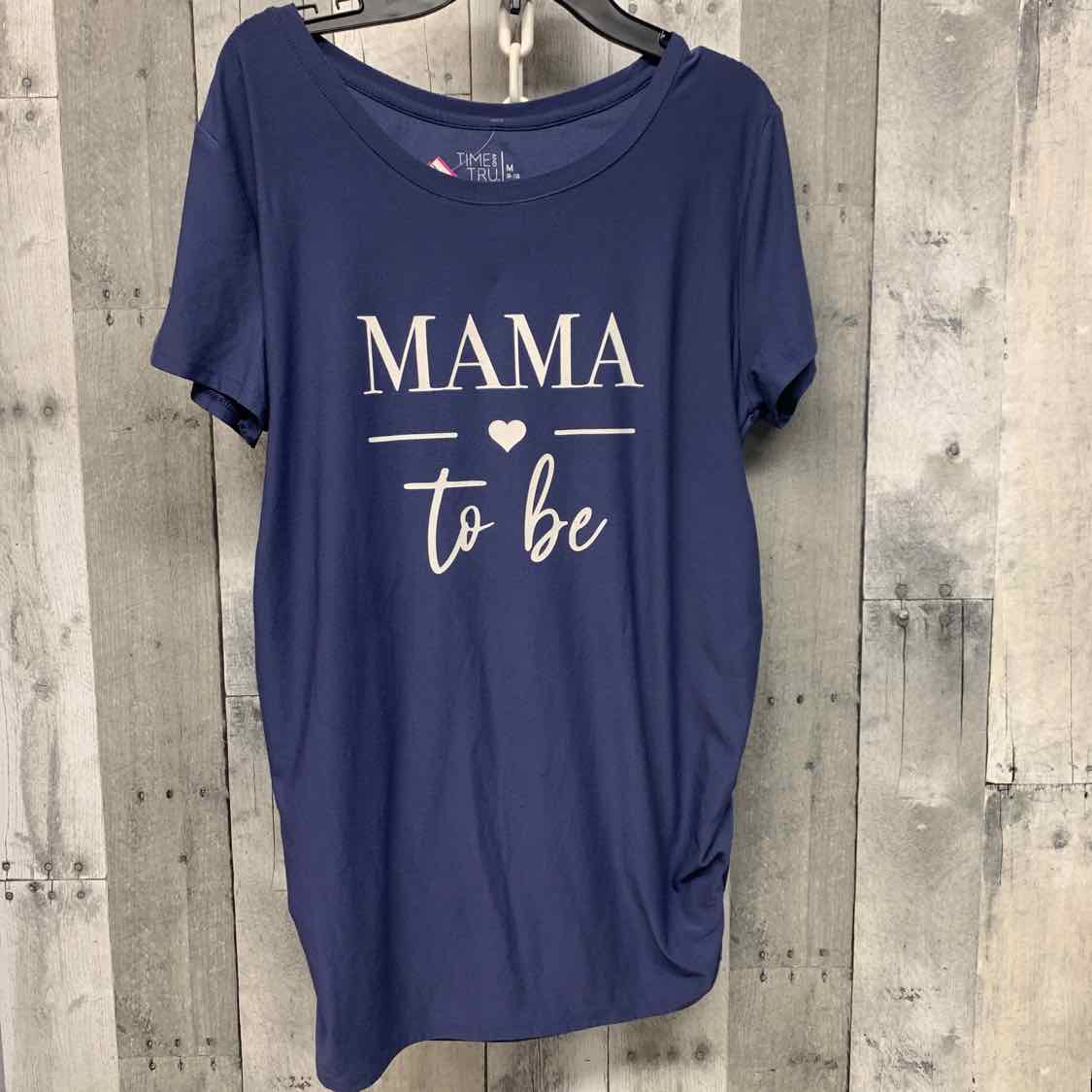 Size M Blue Graphic Time and Tru T Shirt