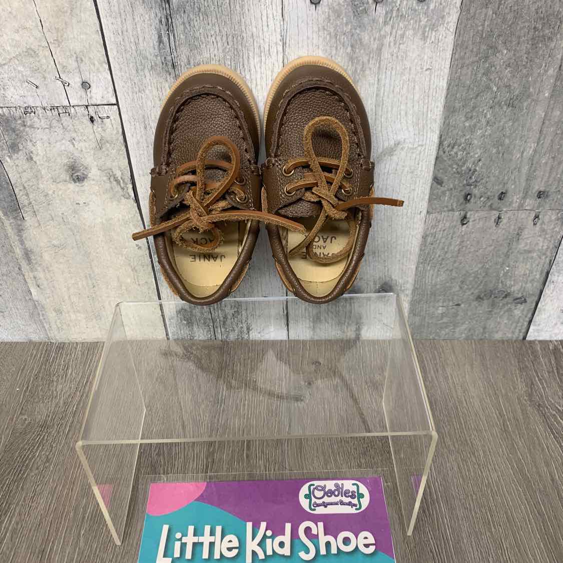 Size 5 Brown/Tan Janie & Jack Loafers
