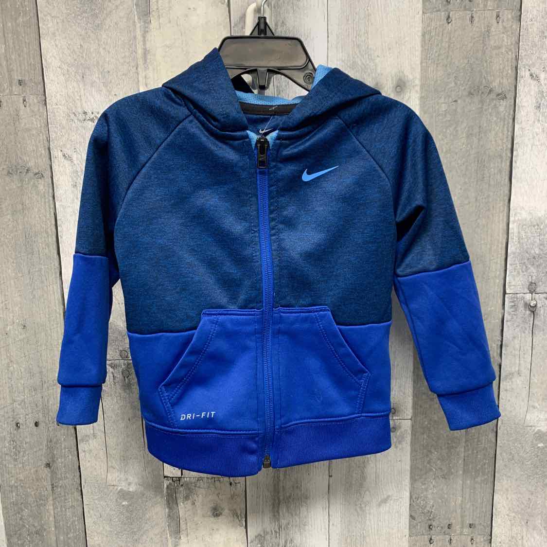 Size 24 Months Blue/White Sport Brand Light Jacket