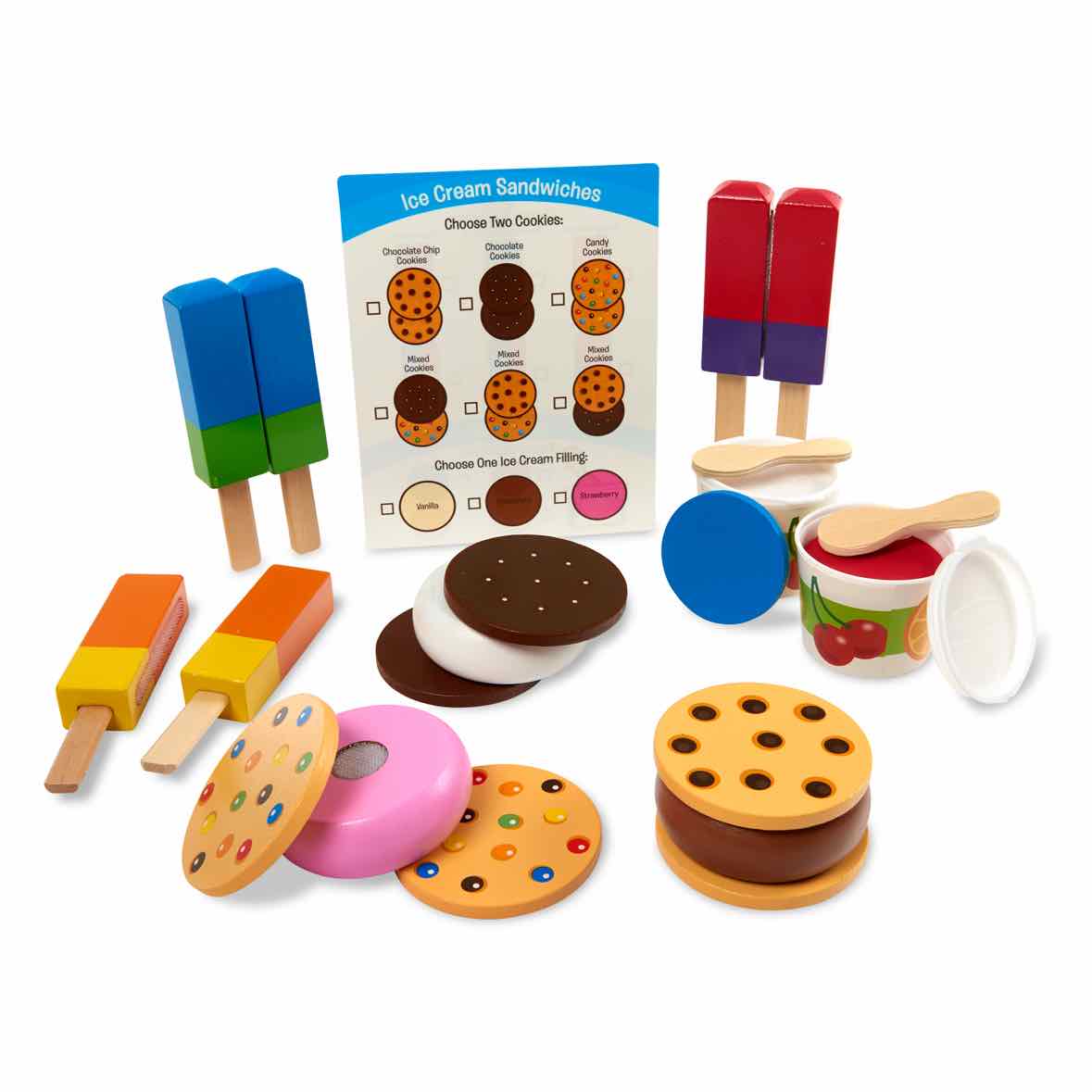 Melissa & Doug Wooden Frozen Treats