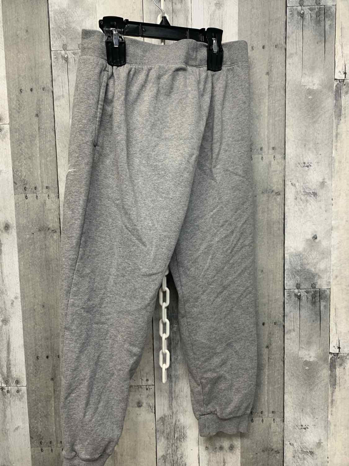 Size Large Gray Sport Brand Athletic Pants