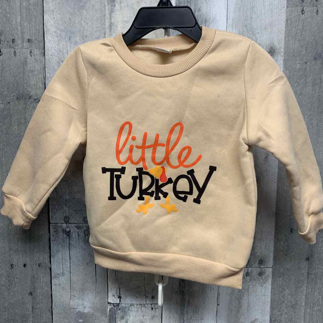 Size 12-18 Months Tan Graphic Shein Sweat Shirt