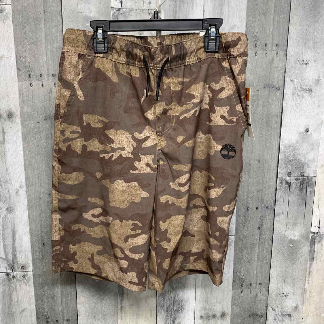 Size 14/16 Green Camo Timberland Shorts