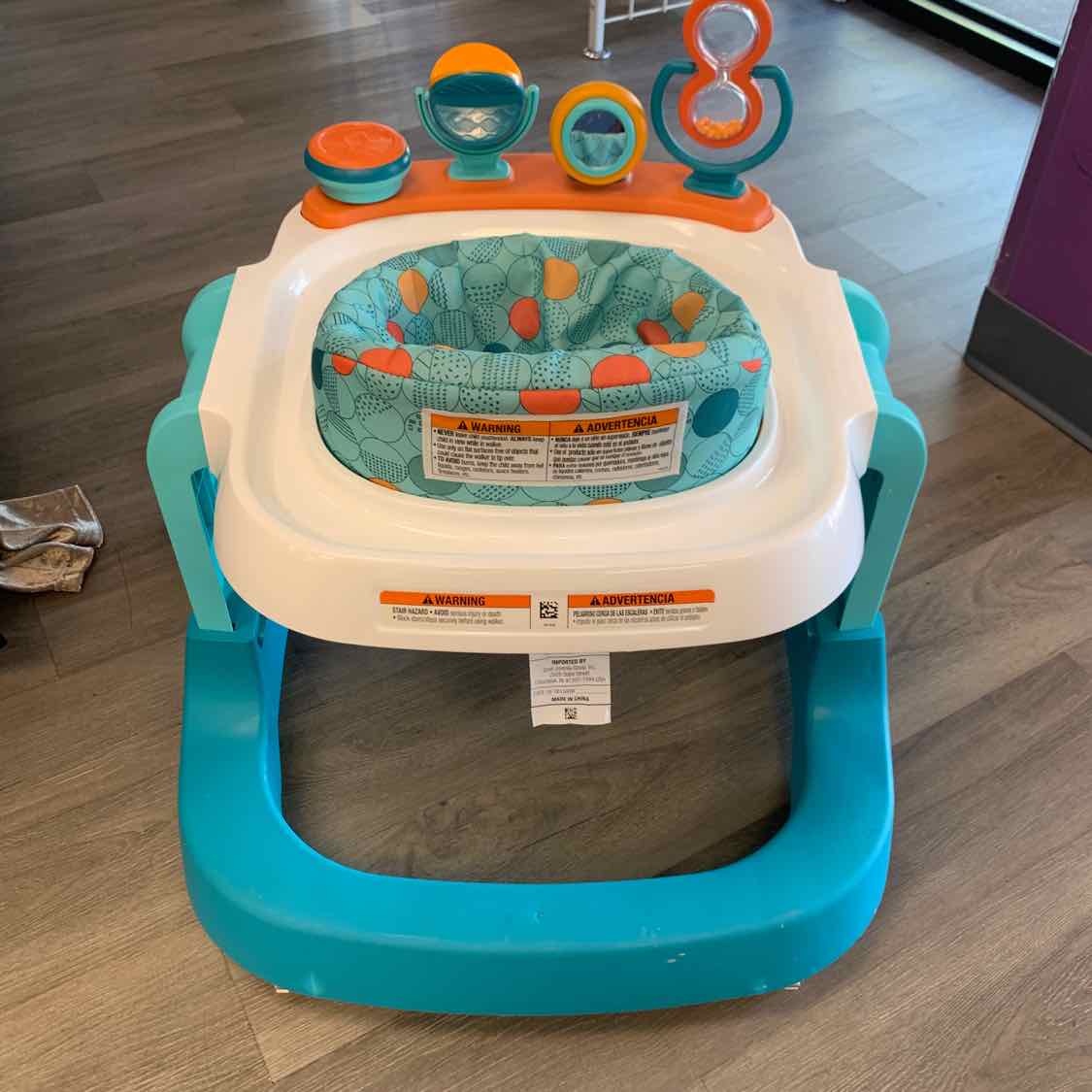 Safety 1st Teal/Orange Walker