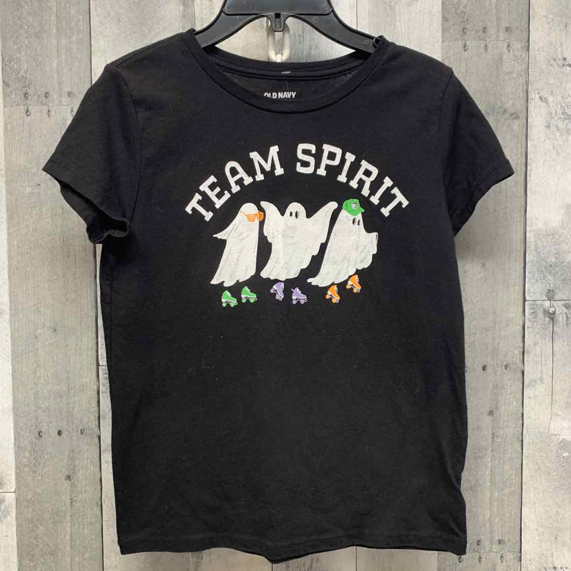 Size 14/16 Black Graphic Old Navy T Shirt