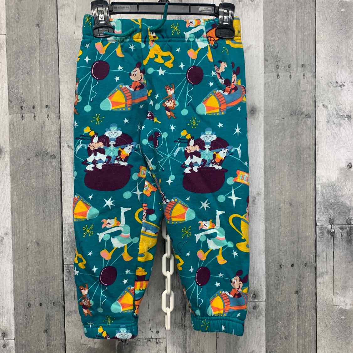 Size 4T Blue Graphic Disney Store Athletic Pants