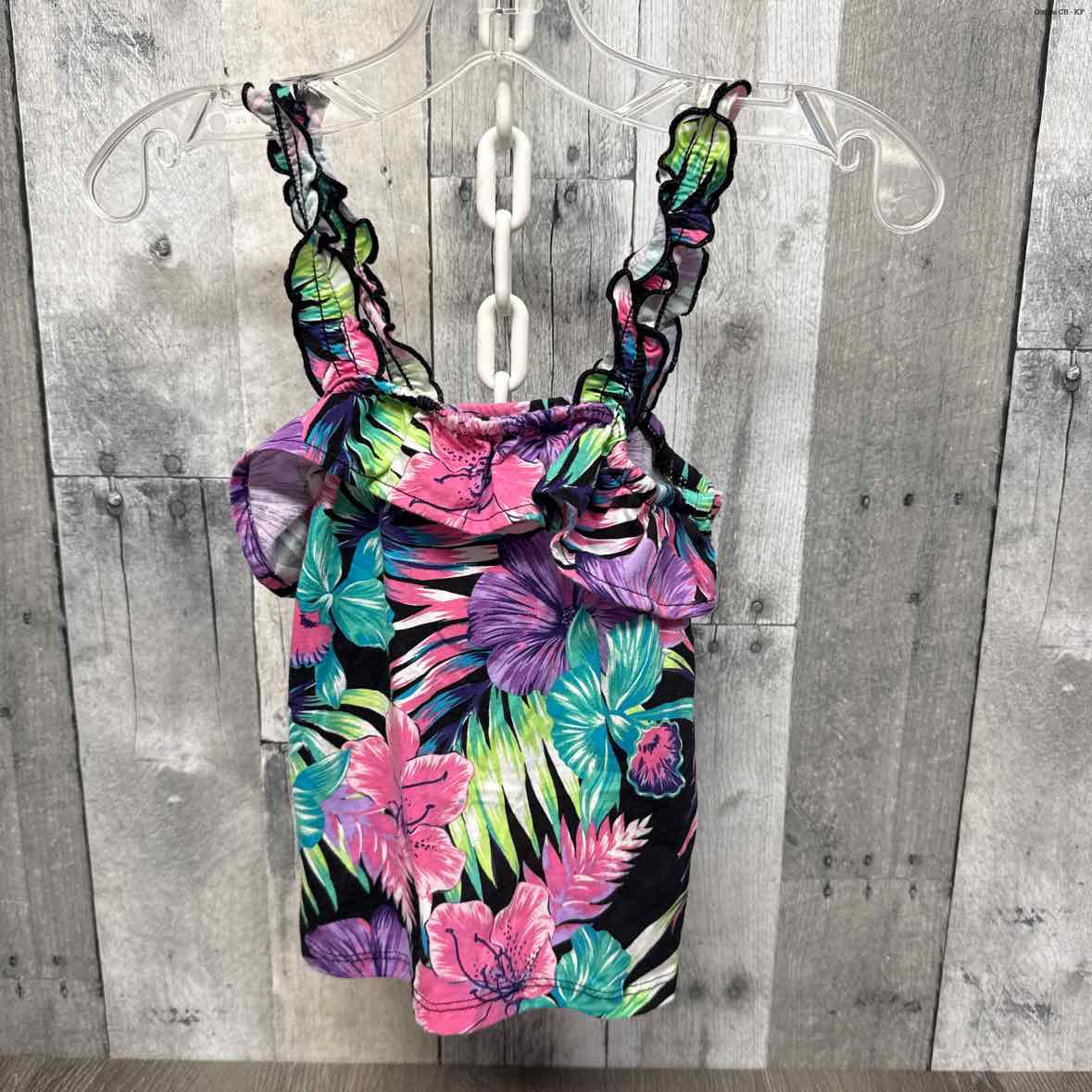Size 5/6 Black Print Children's Place Tank Top