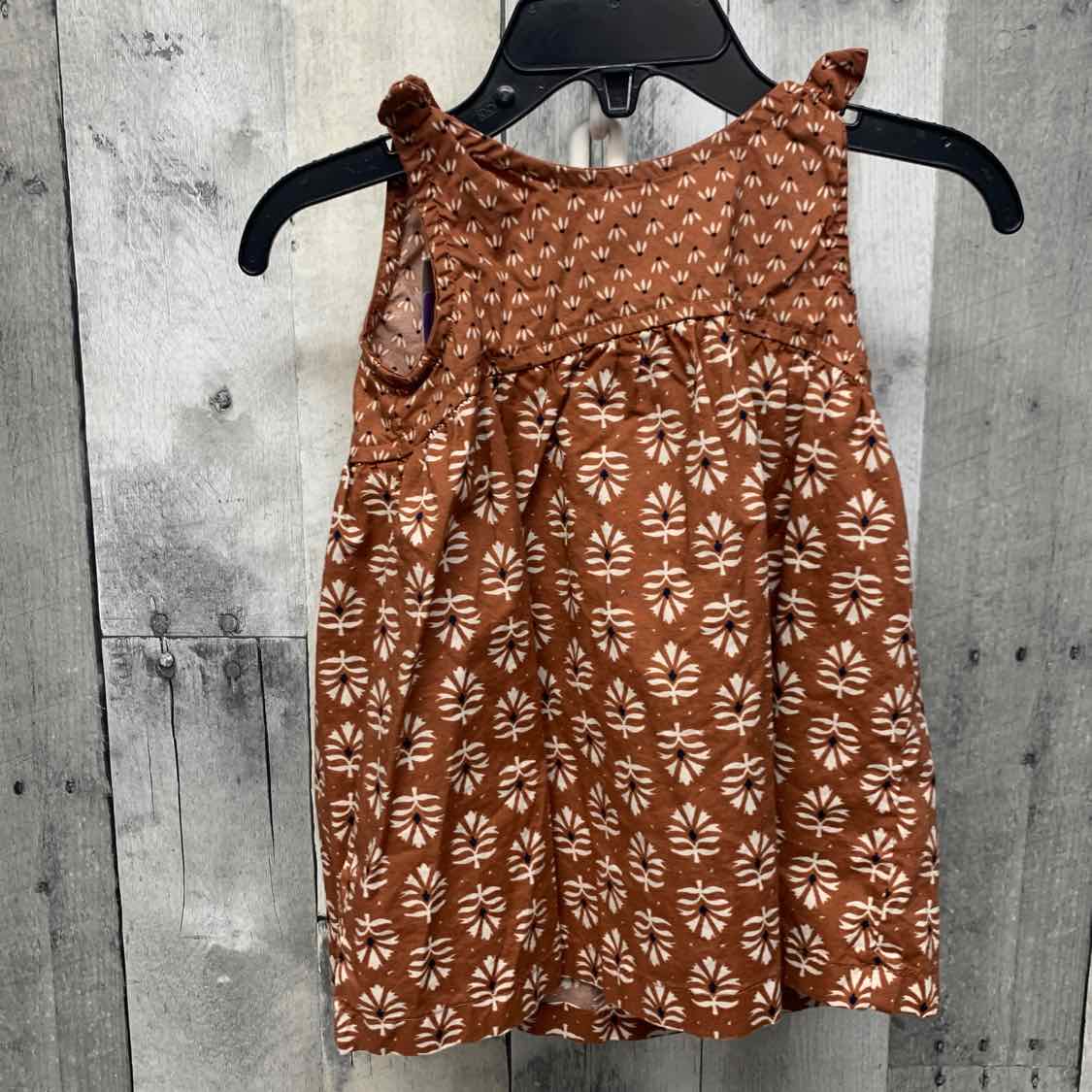 Size 6 Months Brown/White Just One You Dress