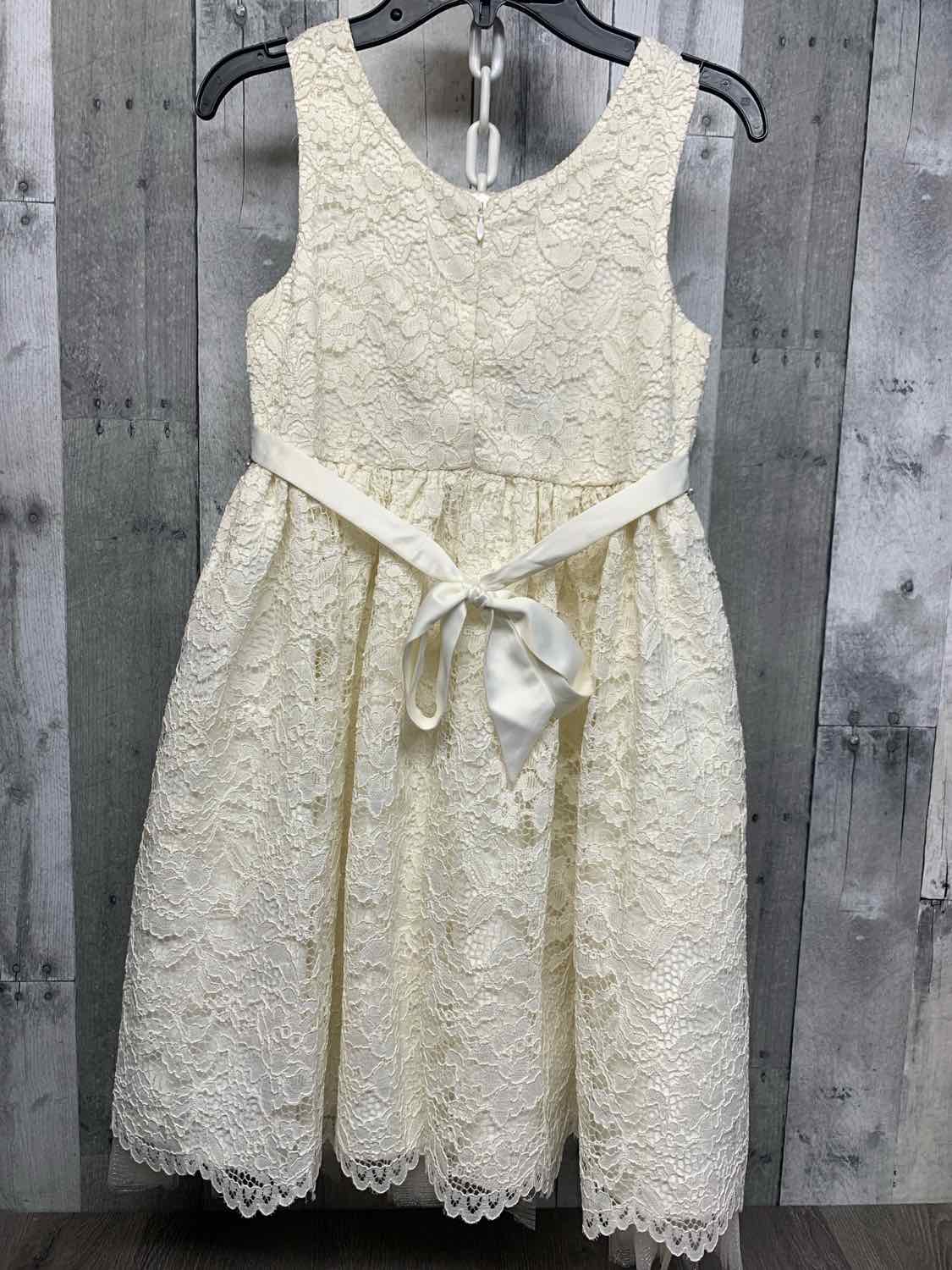 Size 8 White American Princess Dress - Party