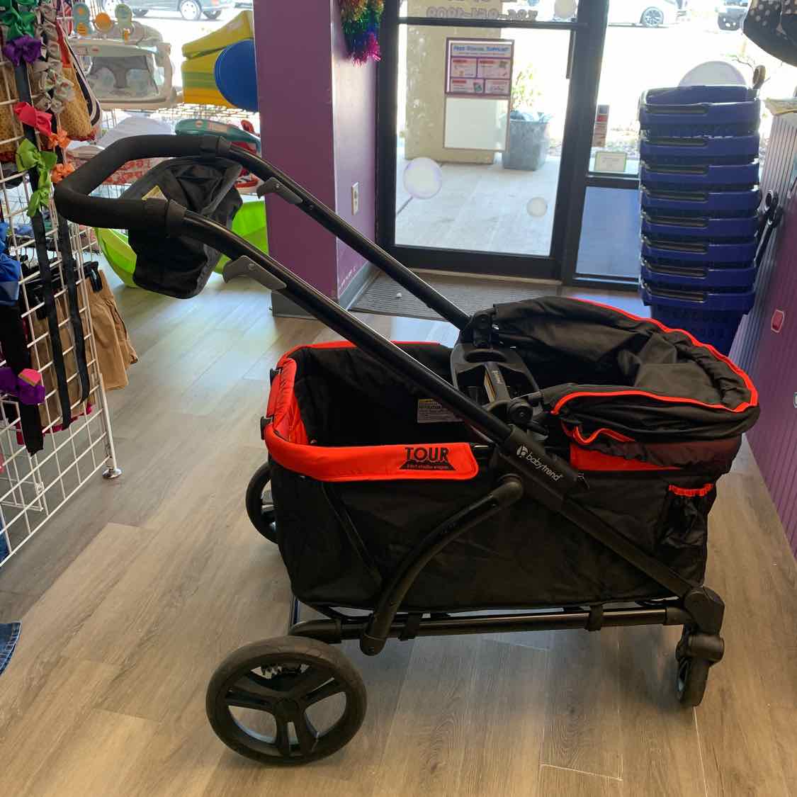 Baby Trend Black/Red Stroller - Single
