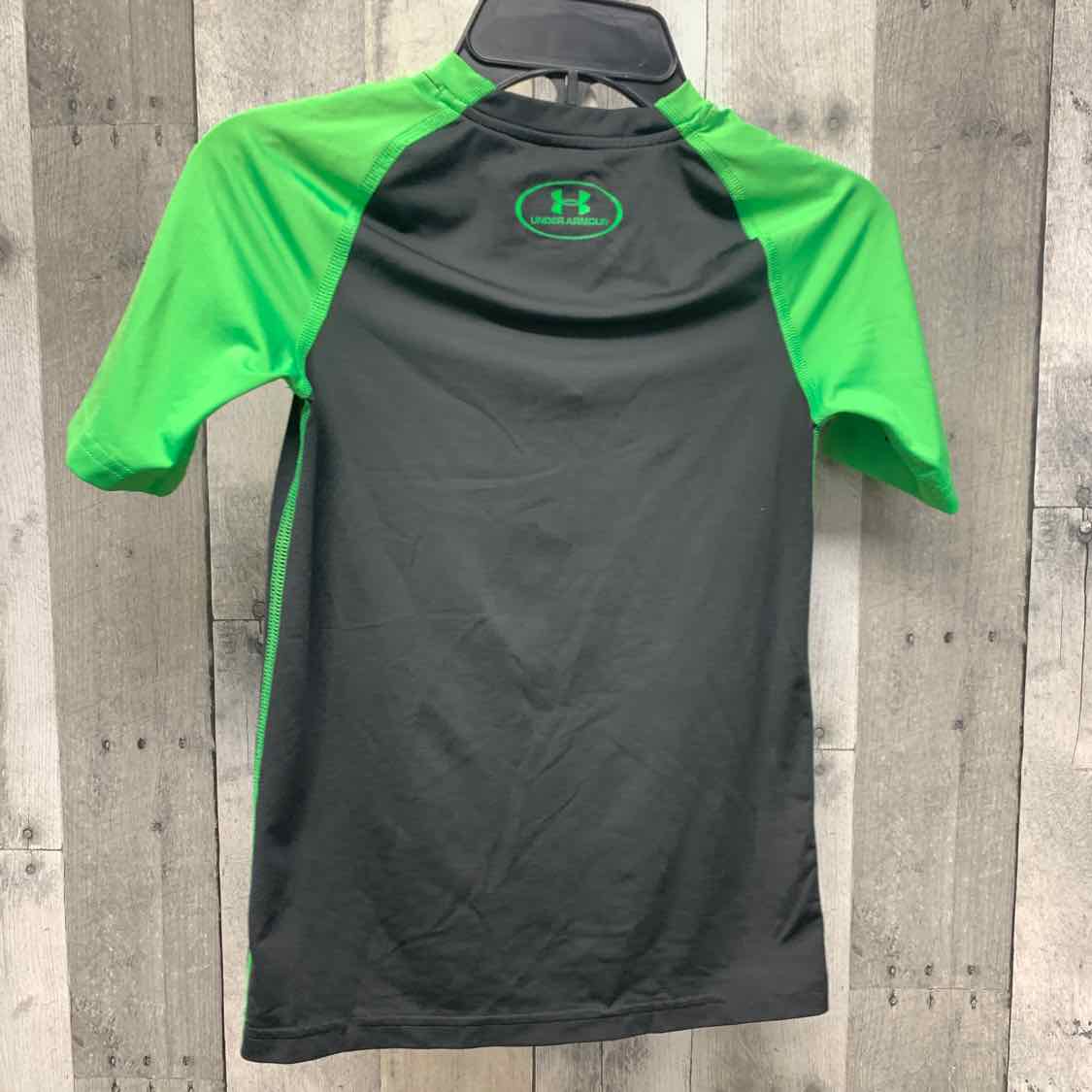 Size Small Black/Green Sport Brand T Shirt - OodlesCB