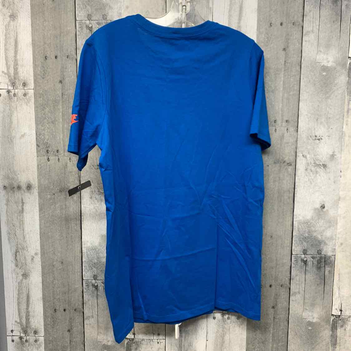 Size Large Blue Graphic Sport Brand T Shirt