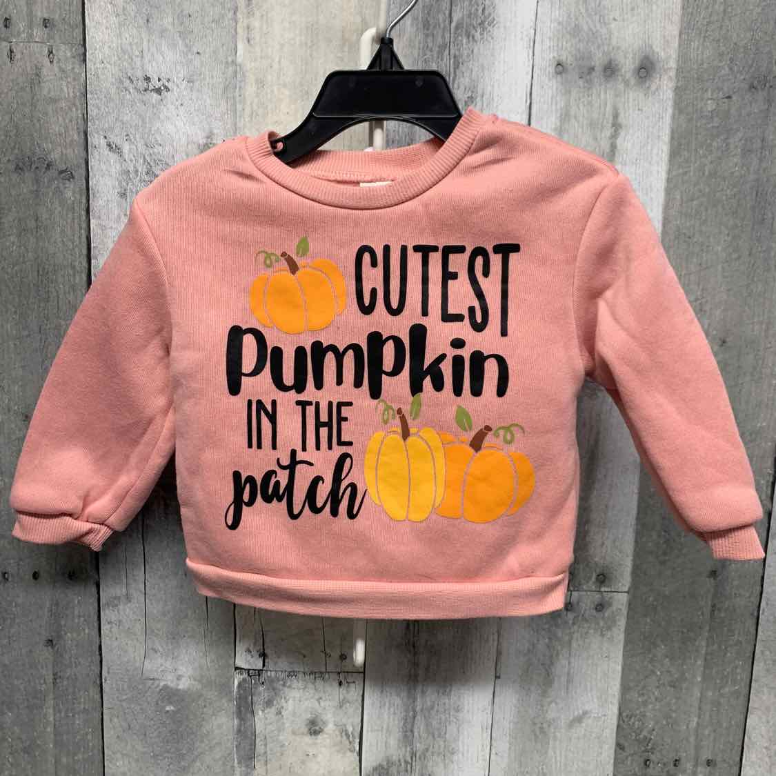 Size 9-12 Months Pink Graphic Shein Pull Over