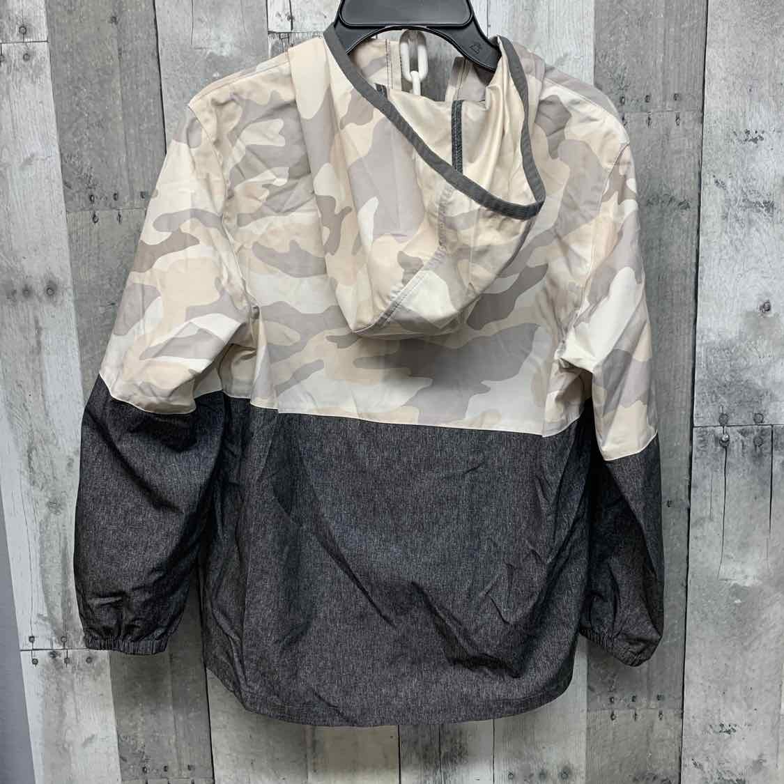 Size 10/12 Gray Camo Old Navy Light Jacket