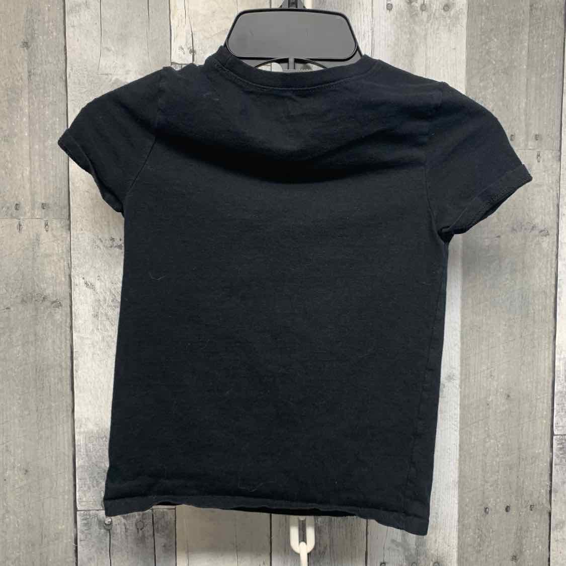 Size 5T Black Graphic Nickelodeon T Shirt