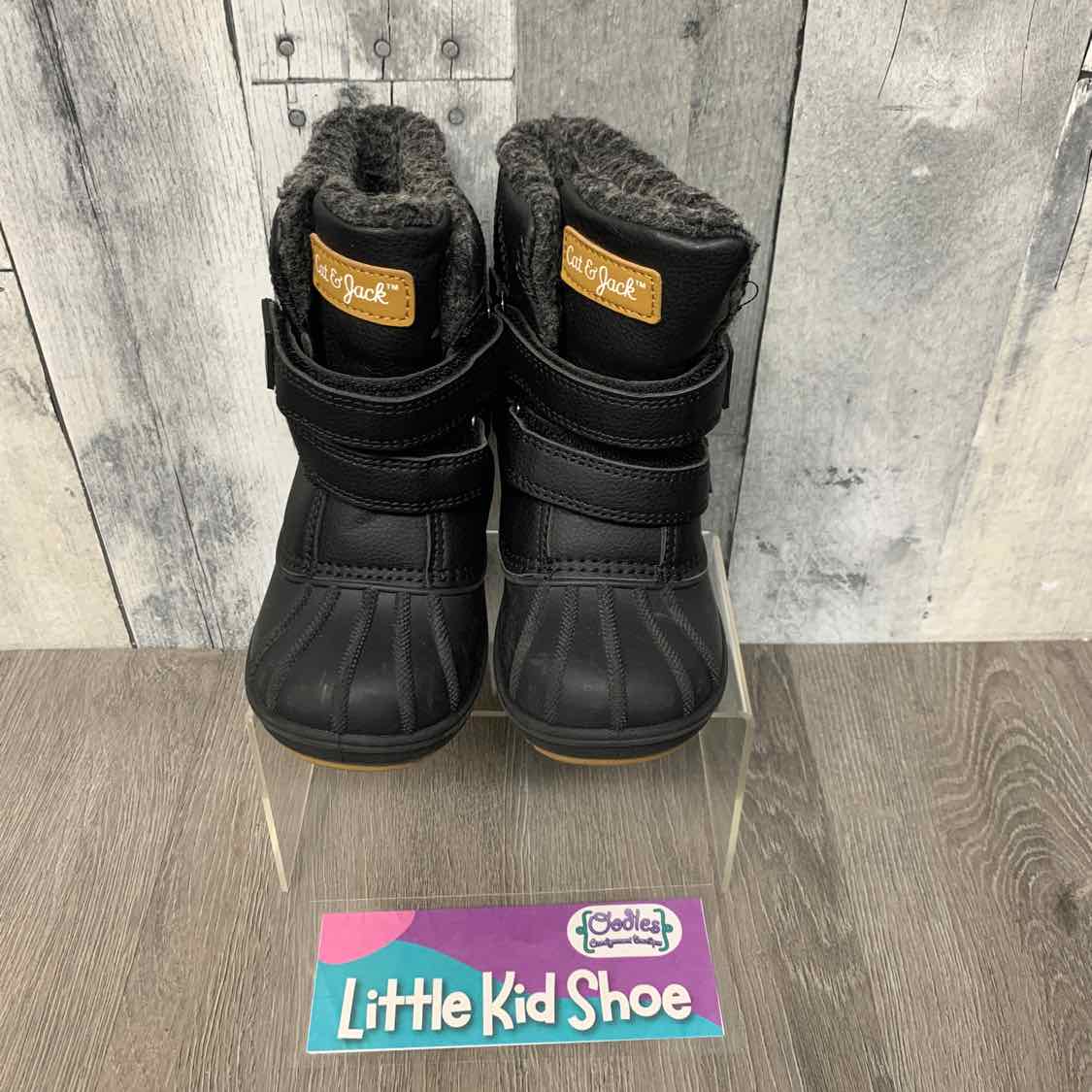 Size 8 Black Cat & Jack Snow Boots