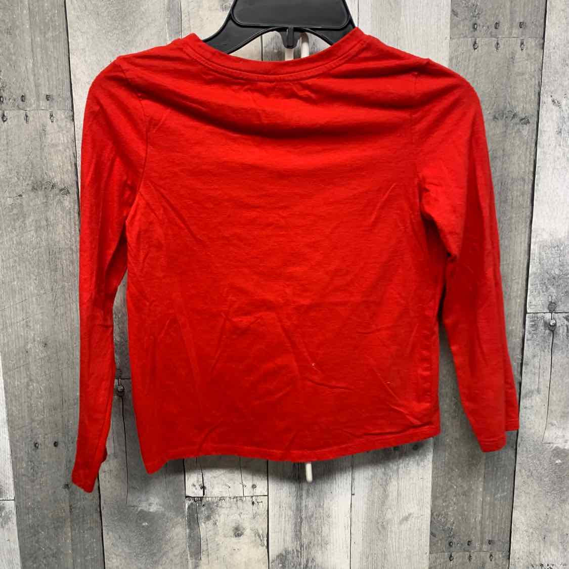 Size 6/7 Red Graphic Cat & Jack Long Sleeve Shirt