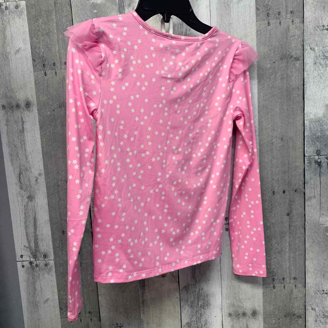 Size 10/12 Pink Print Epic Threads Long Sleeve Shirt