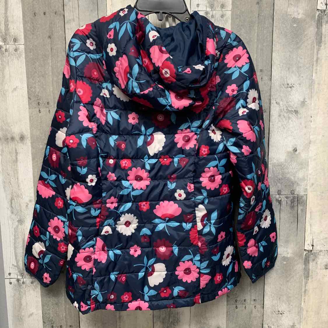 Size XXLarge Navy Floral Amazon Basics Heavy Jacket