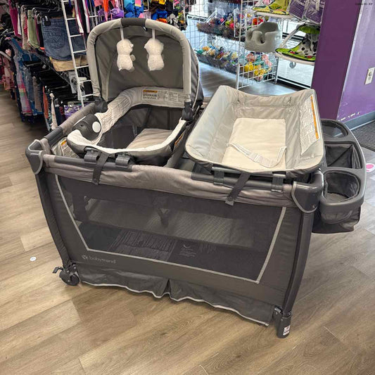 Baby Trend Gray Pack N Play
