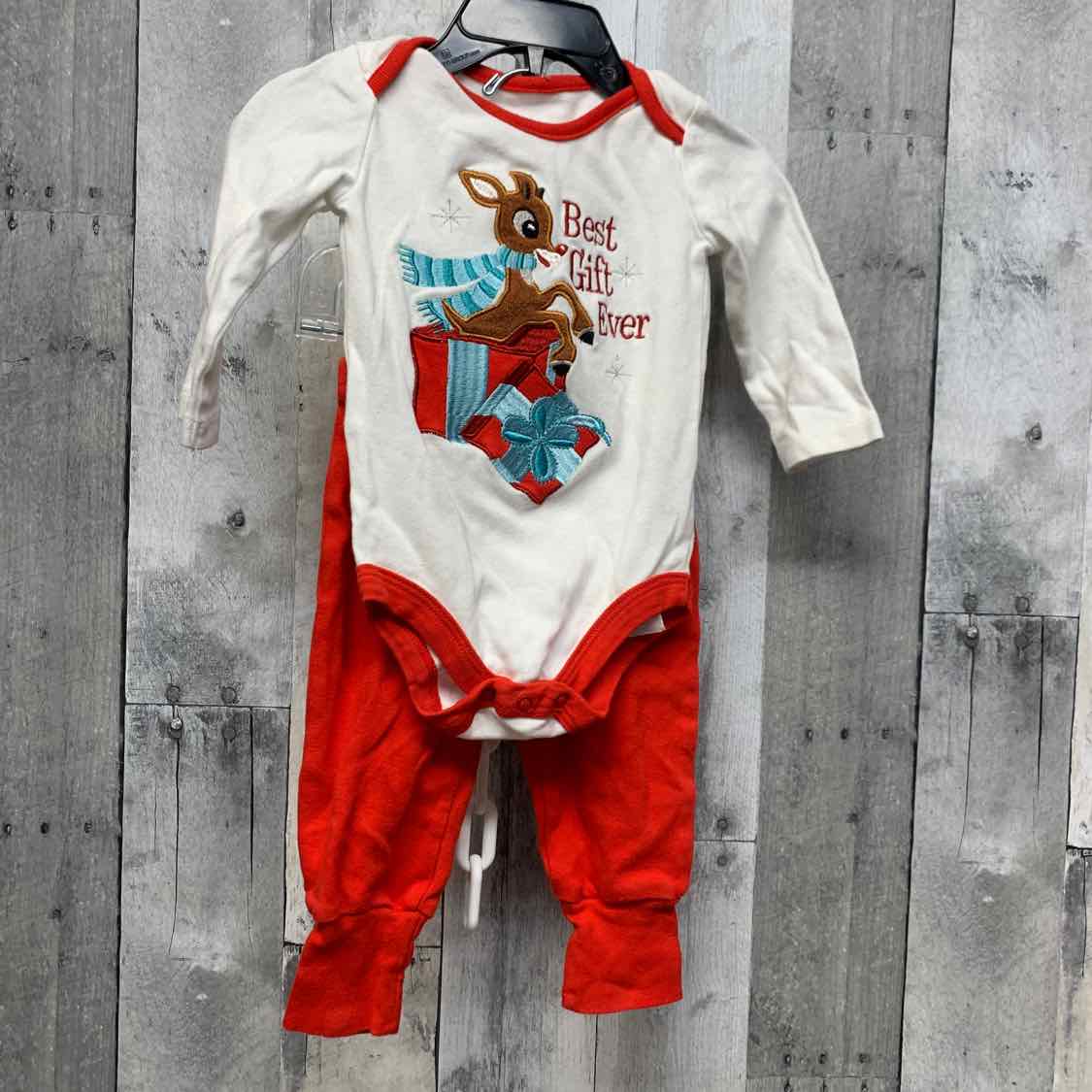 Size 9 Months Red B Brand Shirt/Pants