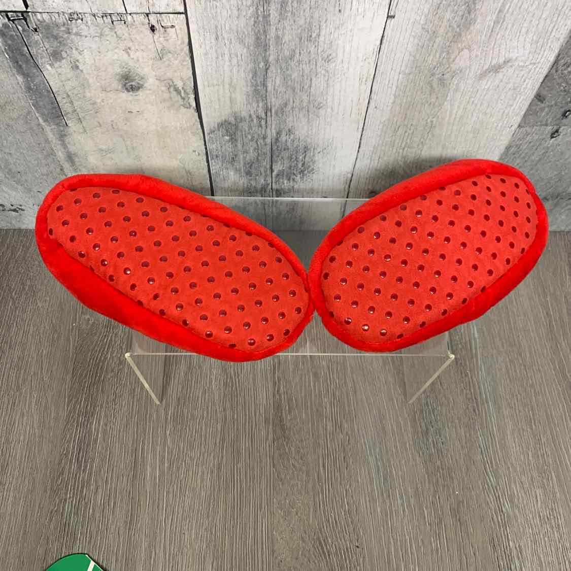 Size 2/3 Red/White Just One You Slippers