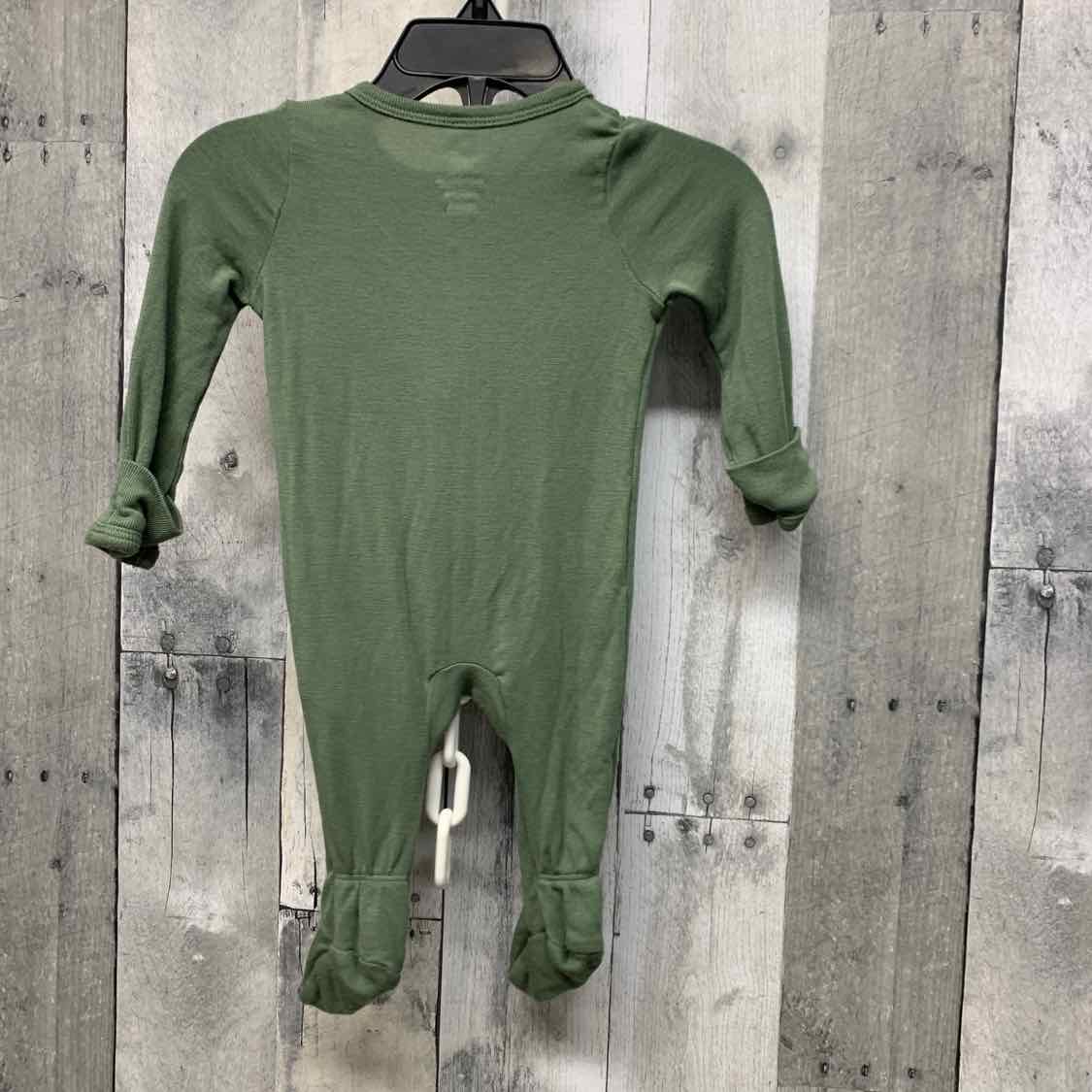 Size Newborn Green Cloud Island Footy PJs