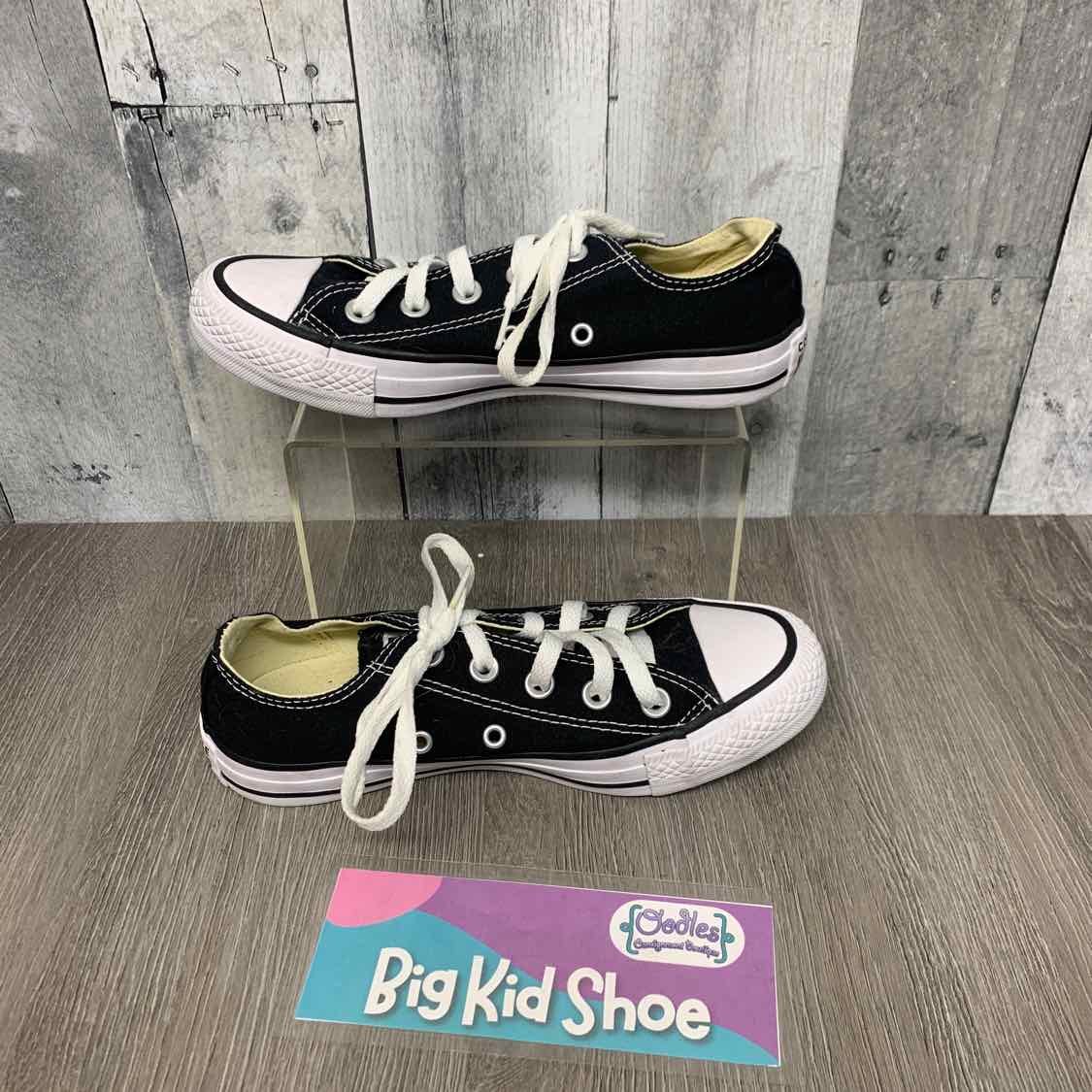 Size 5.5 Black/White Converse Sneakers