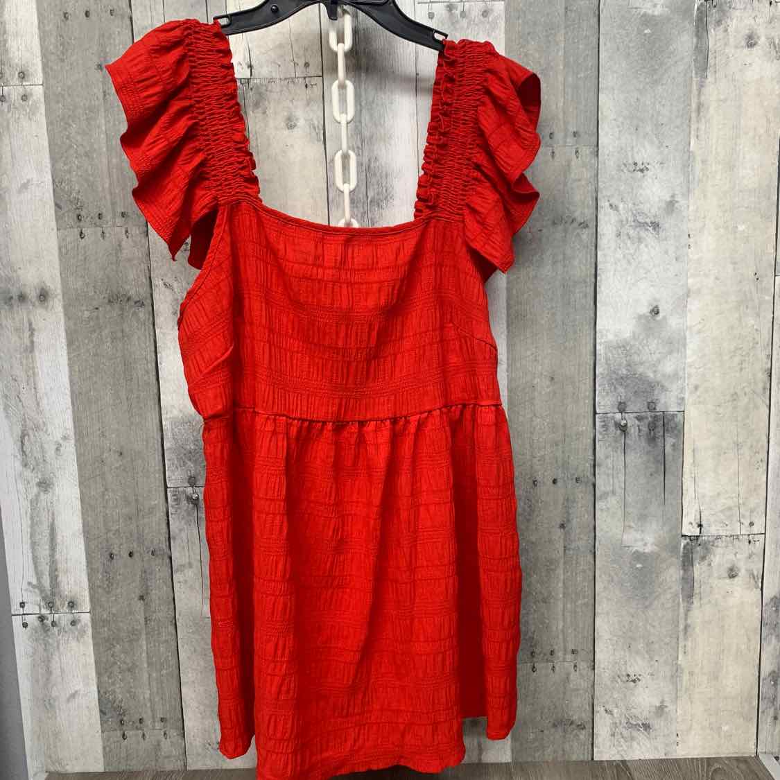 Size XL Red Shein Tank Top