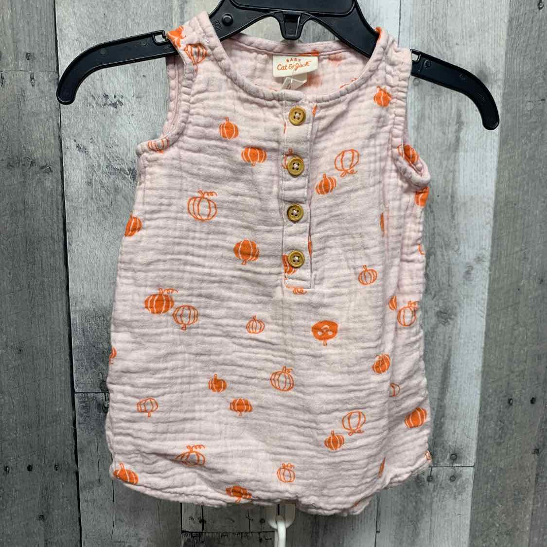 Size 3-6 Months Pink Print Cat & Jack Romper