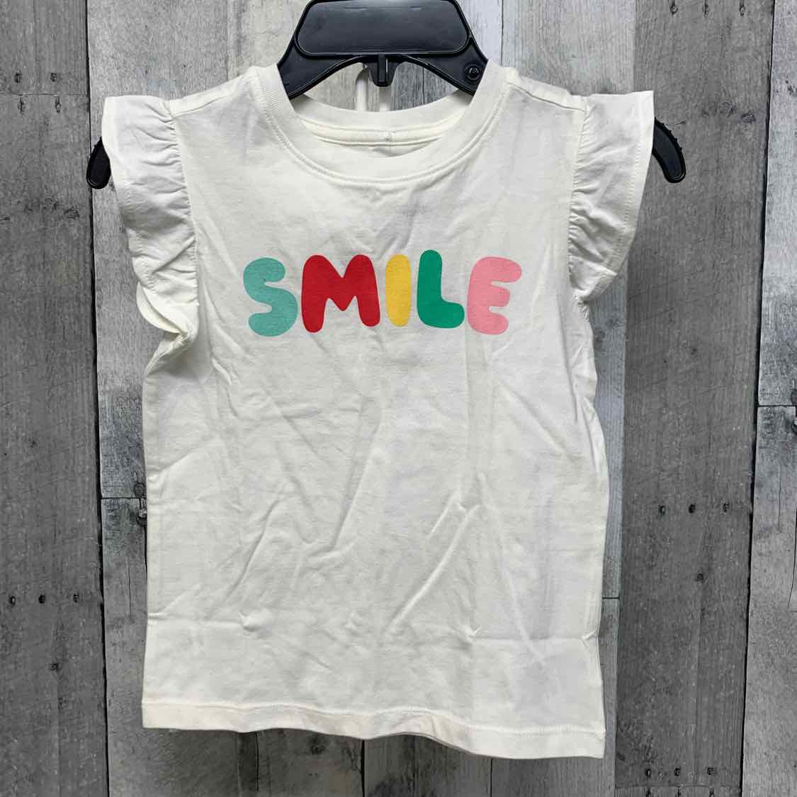 Size 4T White Graphic Old Navy Short Sleeve Shirt - OodlesCB
