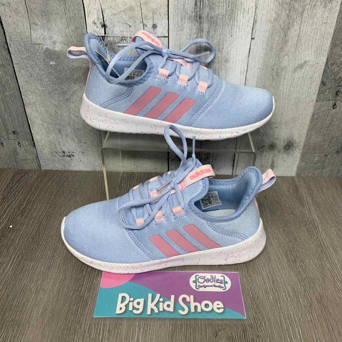 Size 4 Blue/Pink Sport Brand Sneakers