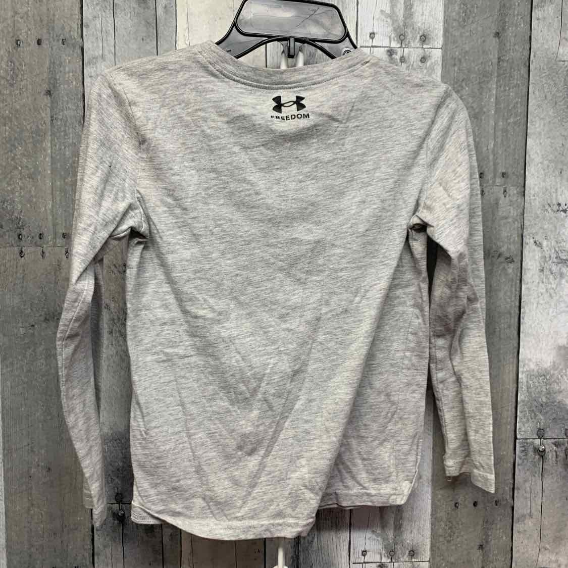 Size 7 Gray Sport Brand Long Sleeve Shirt