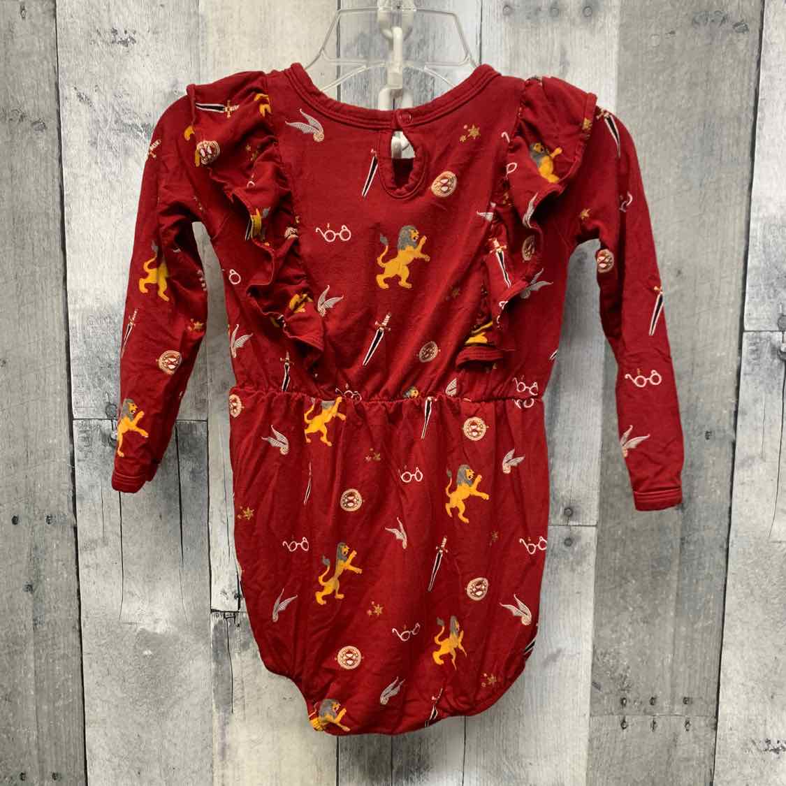 Size 18-24 Months Red Print Kyte Romper