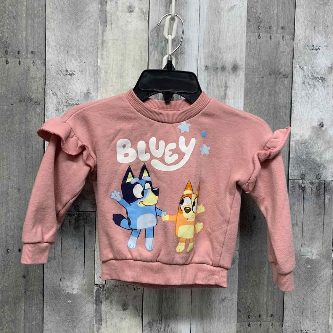 Size 4T Pink Print Disney Sweat Shirt