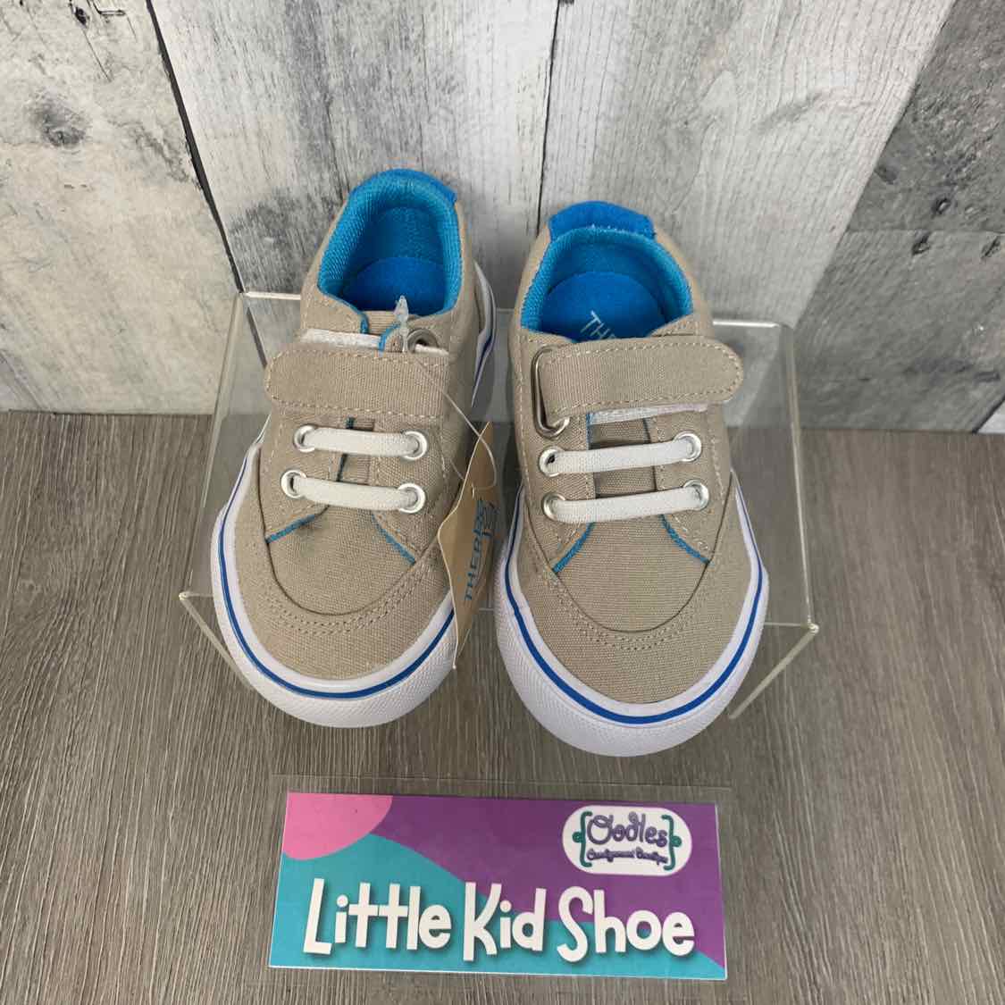 Size 5 Tan/Blue Thereabouts Sneakers