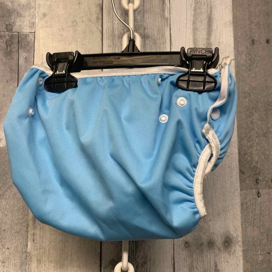Size One Size Blue Mid Brand Swim Diaper - OodlesCB