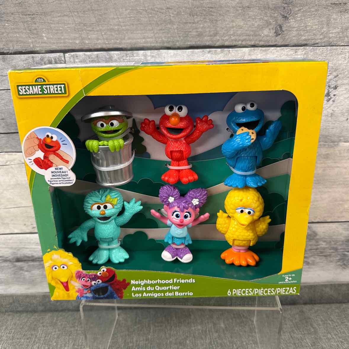 Sesame Street Red/Blue Misc Playset