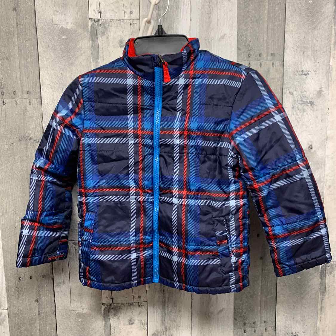 Size 5T Navy/Red Healthtex Heavy Jacket