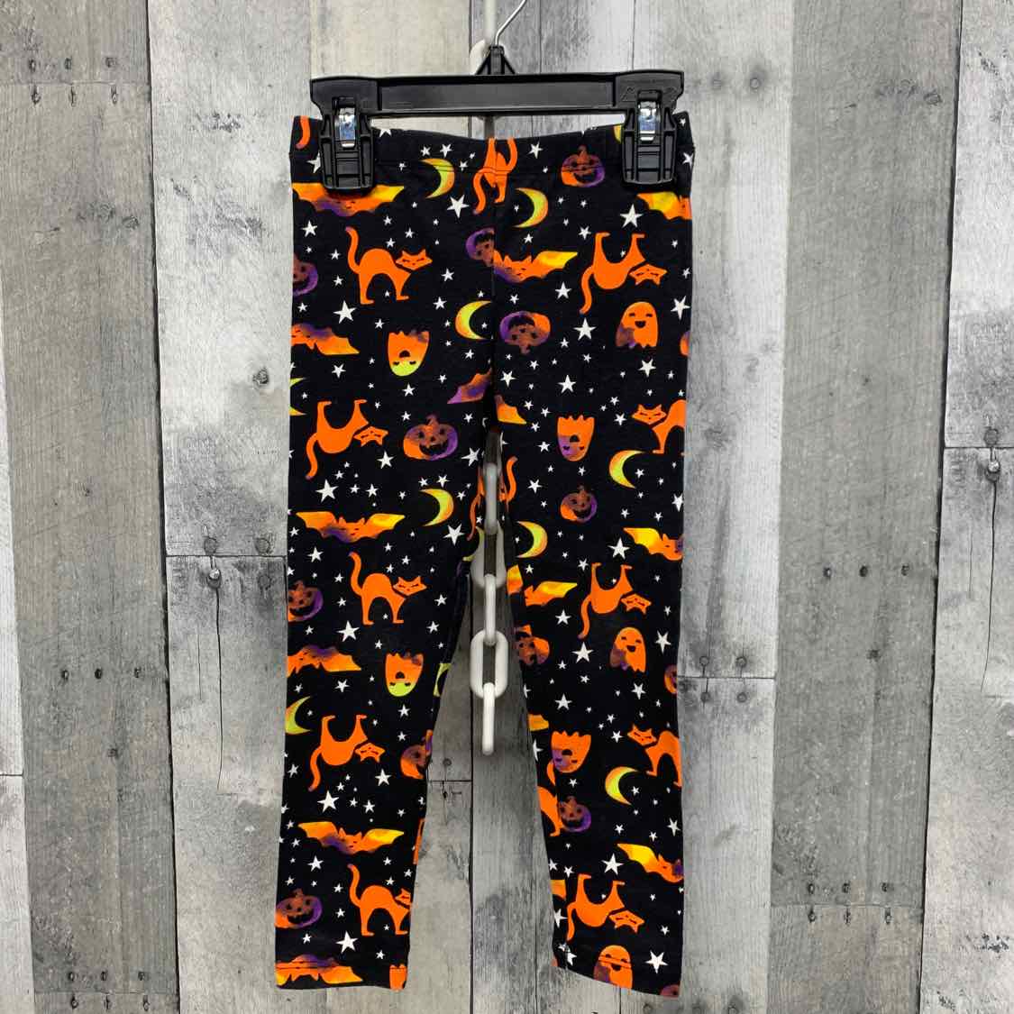 Size 4 Orange/Purple Children's Place Leggings