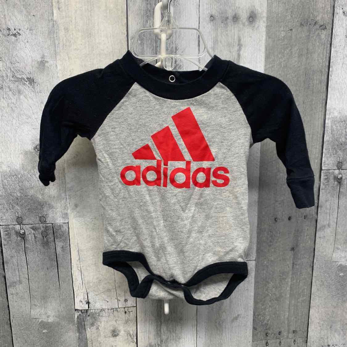 Size 3 Months Red/Black Sport Brand Bodysuit