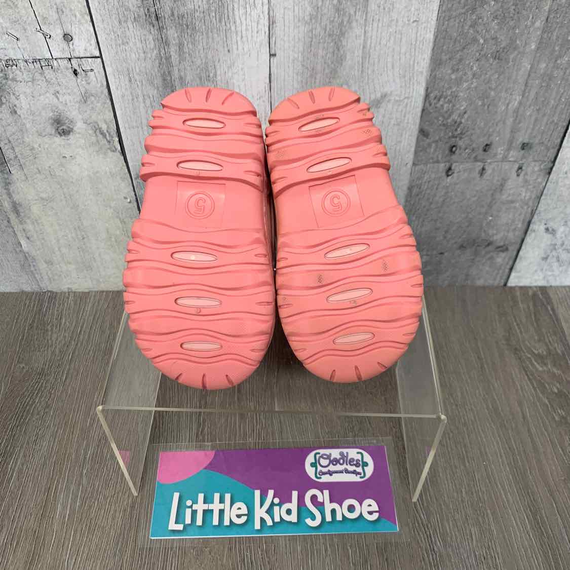 Size 5 Pink/Purple B Brand Snow Boots