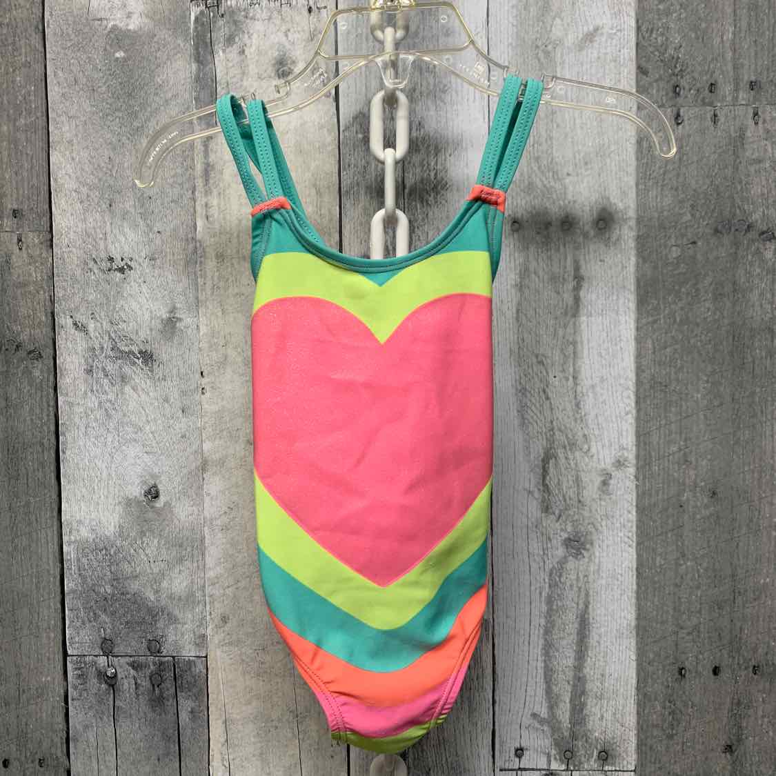Size 18 Months Pink/Teal Carter's Swim Suit - 1pc