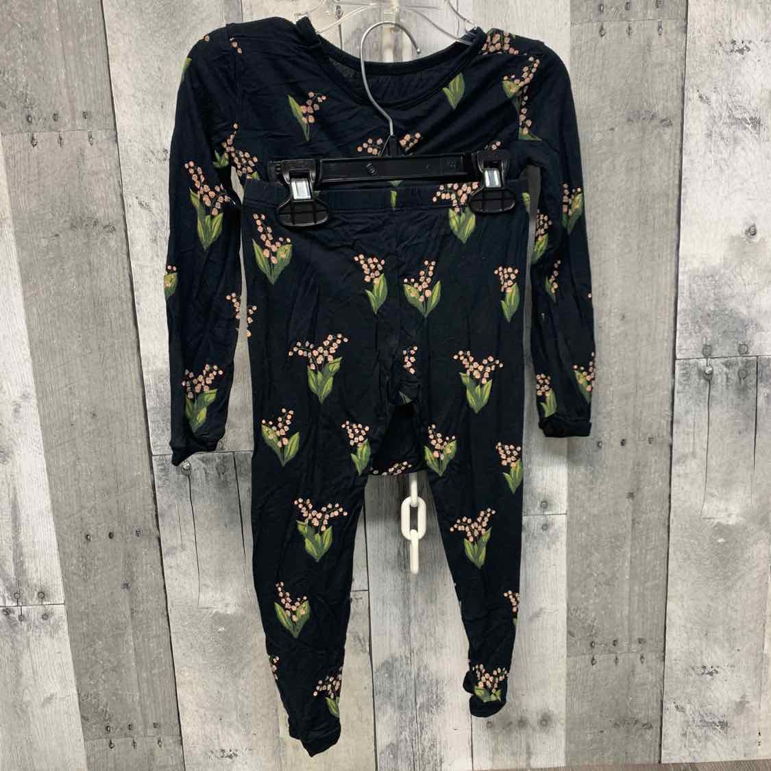 Size 3T Black/Green Kyte 2pc PJs