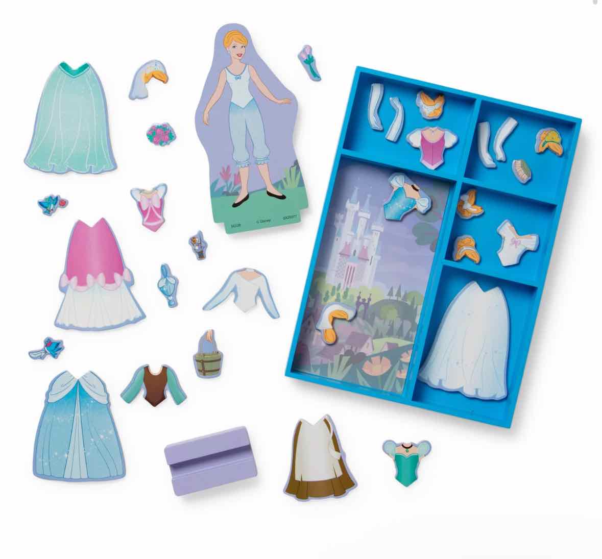 Melissa & Doug Cinderella Wooden Magnetic Dress-Up
