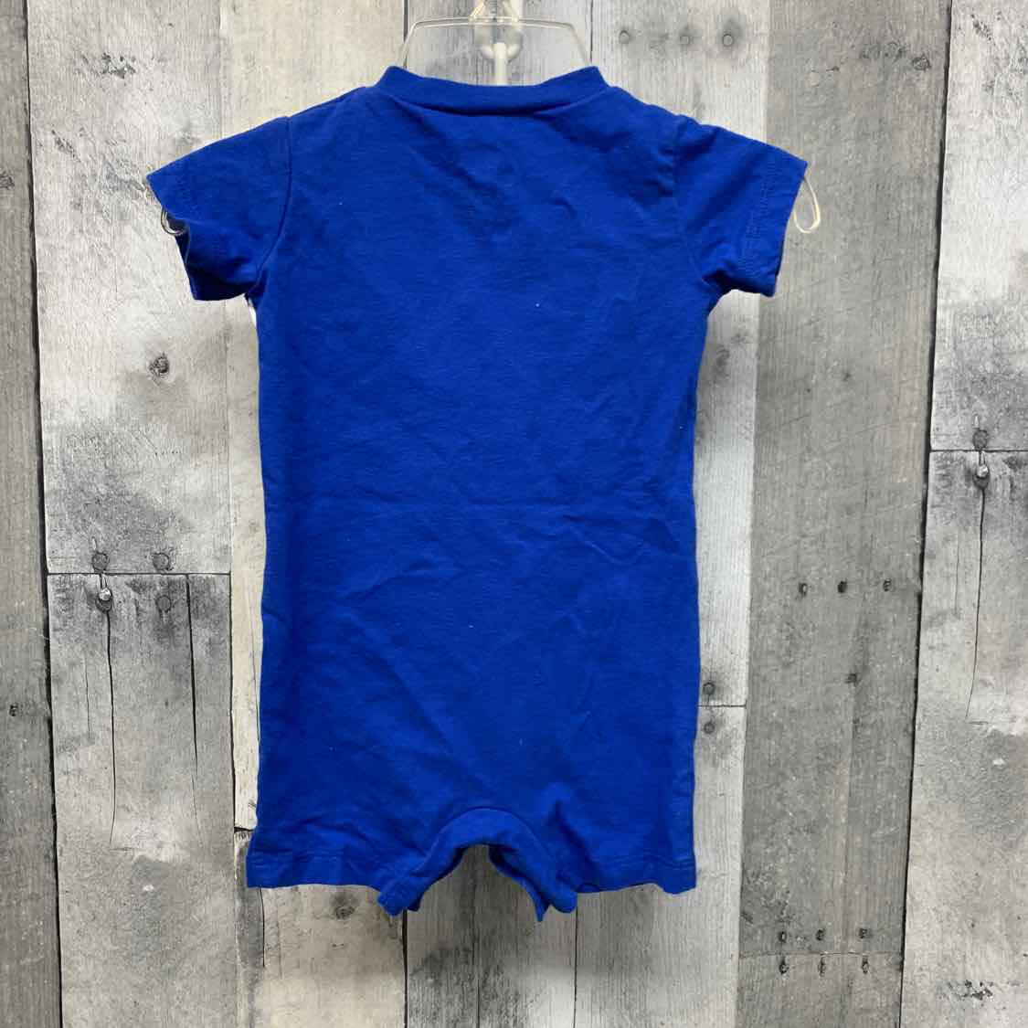 Size 6 Months Blue Sport Brand Romper - OodlesCB