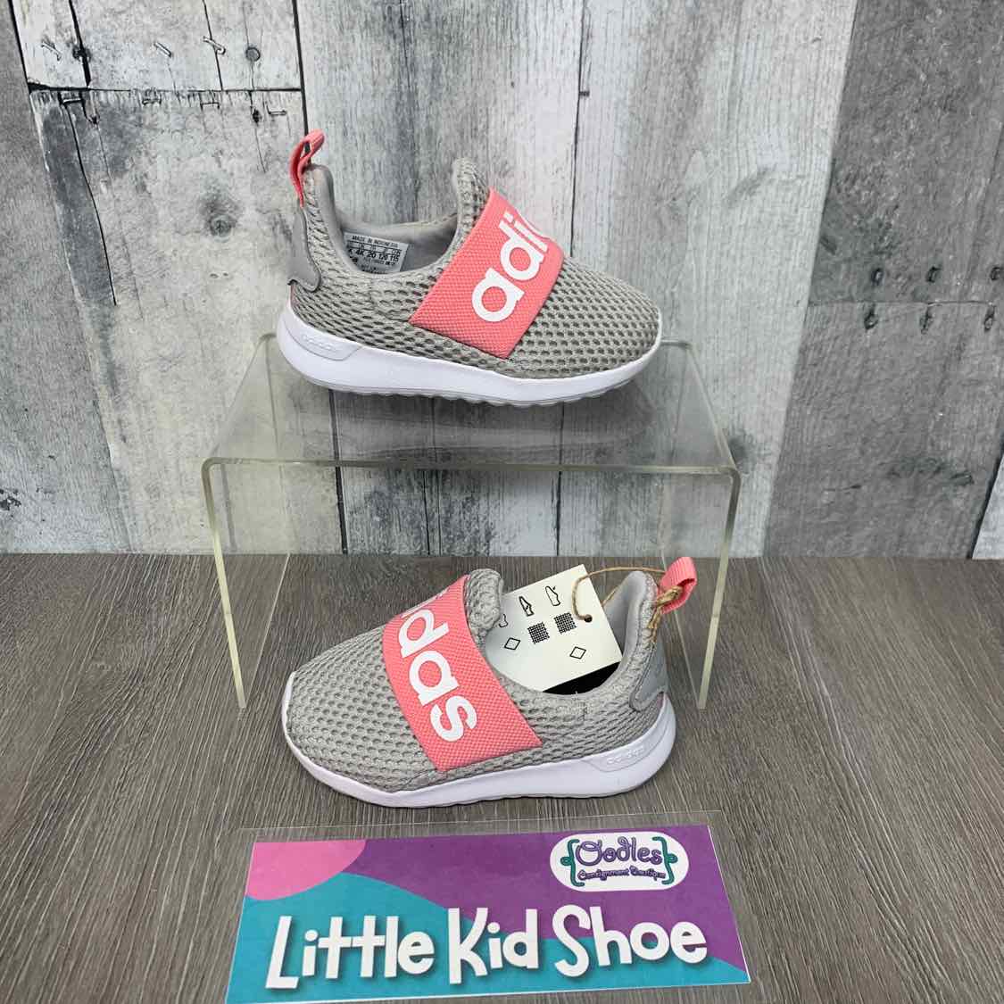 Size 5 Gray/Pink Sport Brand Sneakers
