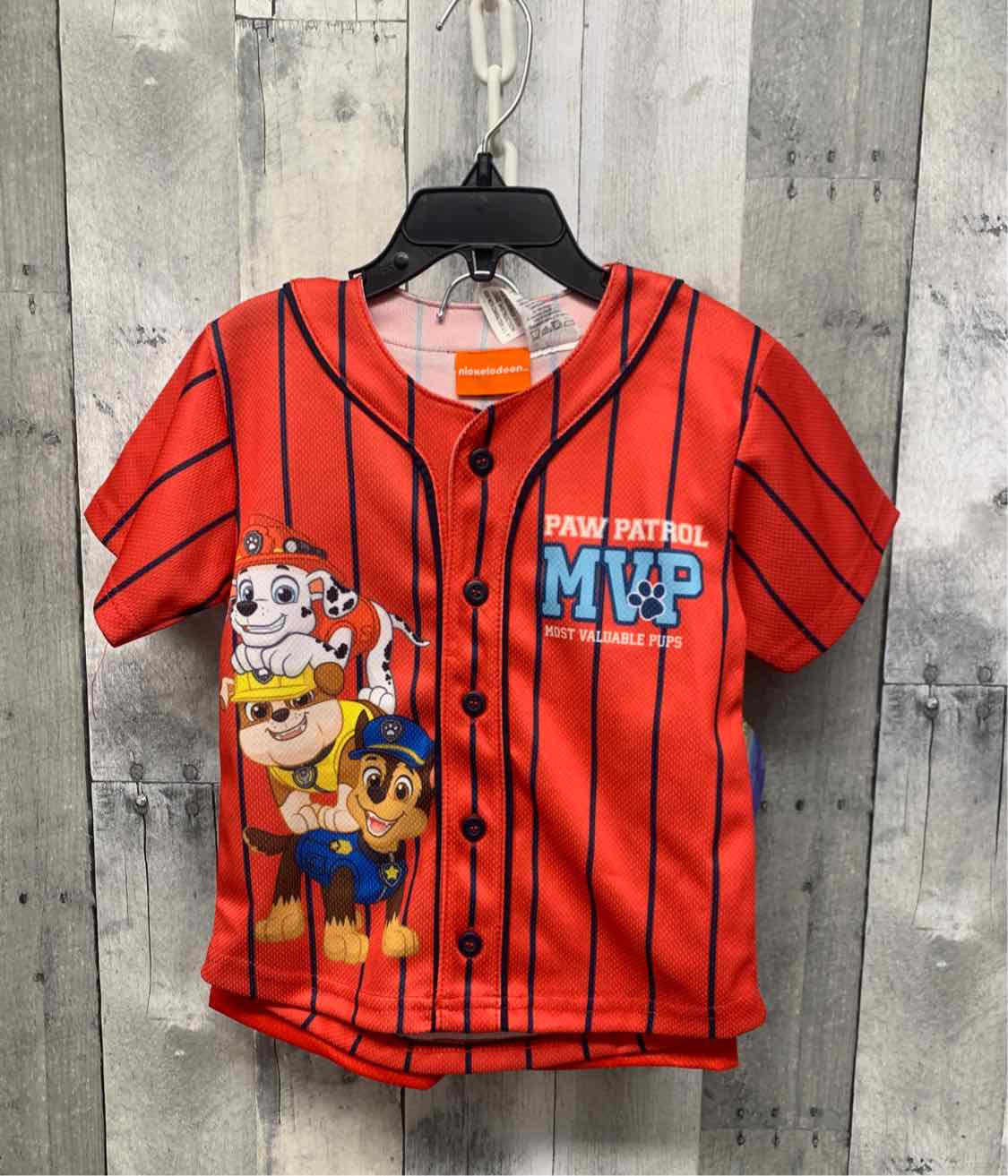 Size 3T Red/Blue Paw Patrol Shirt/Shorts